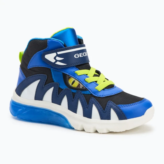 Zdjęcie produktu Buty dziecięce Geox Ciberdron navy / lime green Granatowy