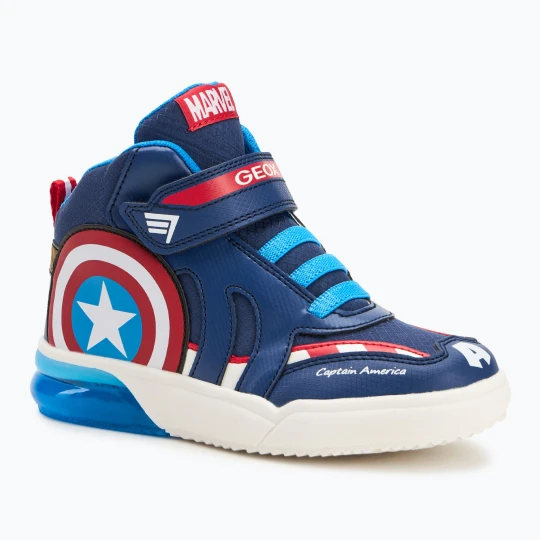 Zdjęcie produktu Buty dziecięce Geox Grayjay ocean blue / red