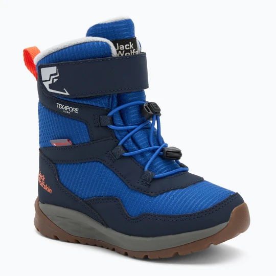 Zdjęcie produktu Buty dziecięce Jack Wolfskin Polar Bear-B Texapore High Vc crisp cobalt Niebieski