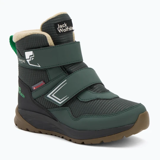 Zdjęcie produktu Buty dziecięce Jack Wolfskin Polar Bear-B Texapore Mid Vc mystic green