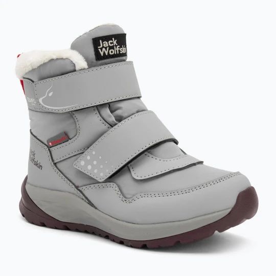 Zdjęcie produktu Buty dziecięce Jack Wolfskin Polar Bear-B Texapore Mid Vc rainstorm Szary