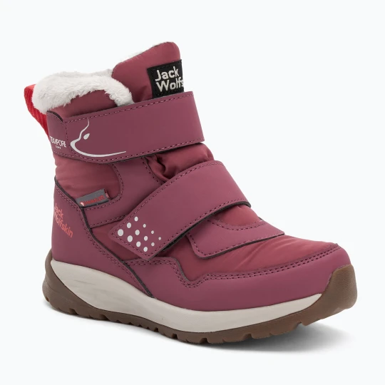 Zdjęcie produktu Buty dziecięce Jack Wolfskin Polar Bear-B Texapore Mid Vc raisin Różowy