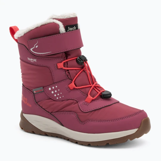 Zdjęcie produktu Buty dziecięce Jack Wolfskin Polar Bear-G Texapore High Vc raisin Różowy
