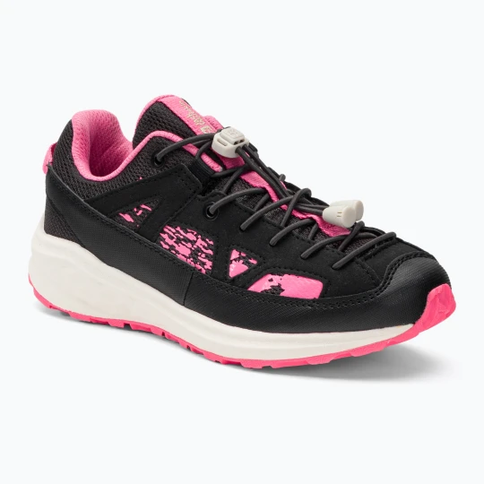 Zdjęcie produktu Buty dziecięce Jack Wolfskin Vili Sneaker Low phantom Czarny