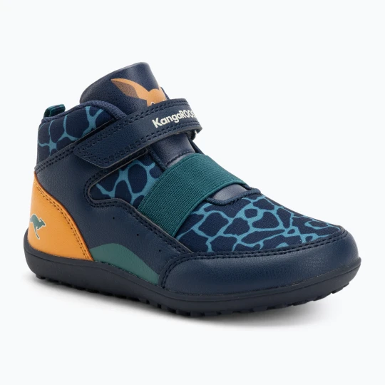 Zdjęcie produktu Buty dziecięce KangaROOS K-BFI Peppy EV k blue / safari party Granatowy