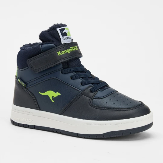 Zdjęcie produktu Buty dziecięce KangaROOS K-CP Bound Mid EV dark navy / lime Granatowy