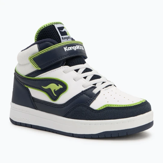 Zdjęcie produktu Buty dziecięce KangaROOS K-CP Dunkin Mid EV dark navy / lime Granatowy