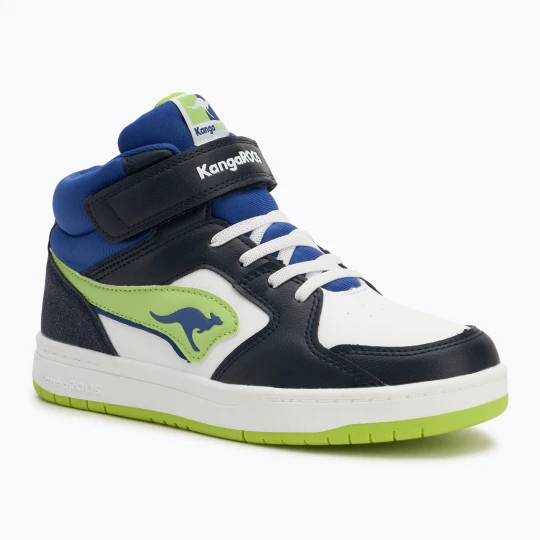 Zdjęcie produktu Buty dziecięce KangaROOS K-CP Hogan EV dark navy / lime Granatowy