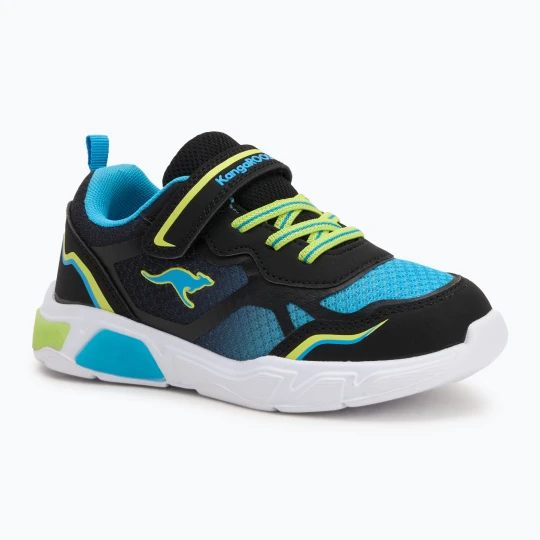Zdjęcie produktu Buty dziecięce KangaROOS K-SLB Lighto EV jet black / limetta