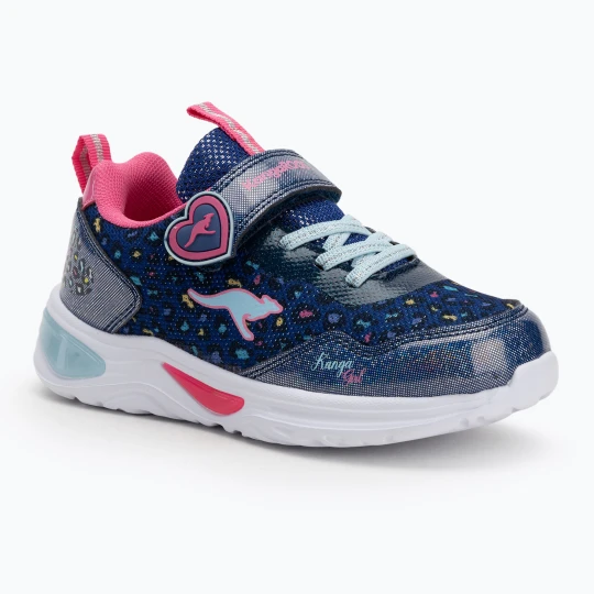 Zdjęcie produktu Buty dziecięce KangaROOS K-SLG Beauty EV navy / daisy pink Granatowy