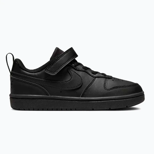 Zdjęcie produktu Buty dziecięce Nike Court Borough Low Recraft black/black/black