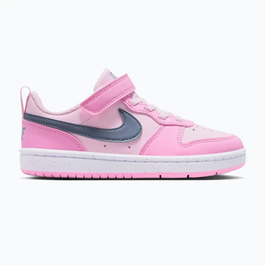 Zdjęcie produktu Buty dziecięce Nike Court Borough Low Recraft pink foam / pink rise / white / ashen slate