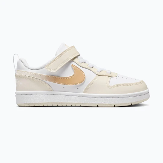 Zdjęcie produktu Buty dziecięce Nike Court Borough Low white/chalk/white/shimmer Beżowy