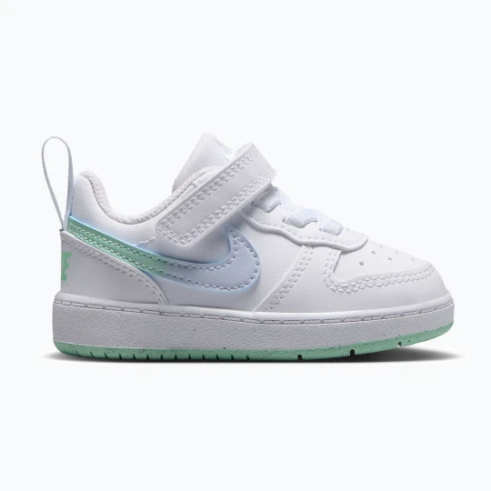 Zdjęcie produktu Buty dziecięce Nike Court Borough Low white/football grey/arctic green