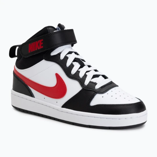Zdjęcie produktu Buty Nike Court Borough Mid 2 white / white / black / university red