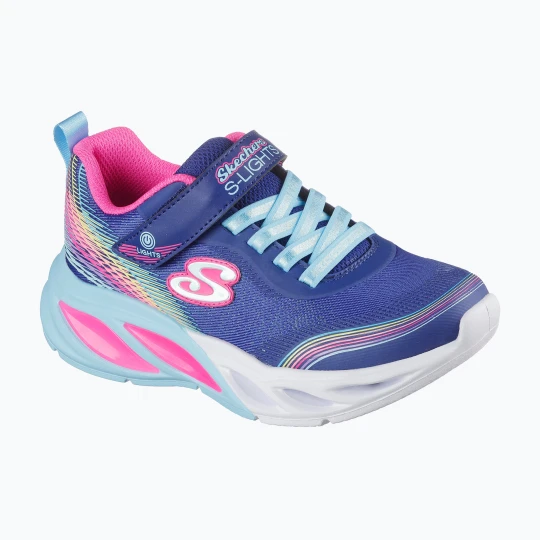 Zdjęcie produktu Buty dziecięce SKECHERS Cosmic Glow Rainbow Beam blue