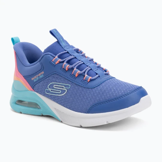 Zdjęcie produktu Buty dziecięce SKECHERS Microspec Max Color Trifecta blue/multi