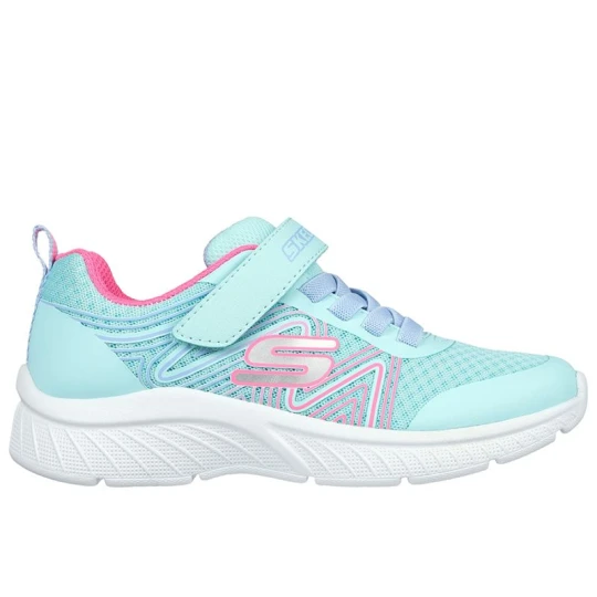 Zdjęcie produktu Buty dziecięce Skechers Microspec Plus Swirl Sweet 303535LAQPK - niebieskie
