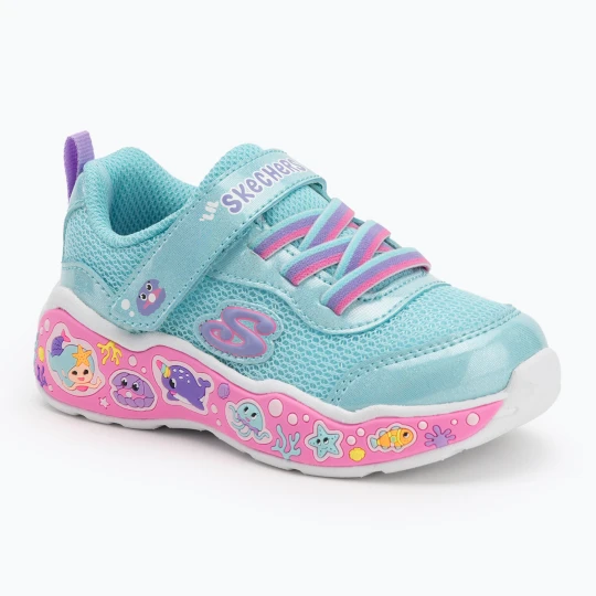 Zdjęcie produktu Buty dziecięce SKECHERS Play Scene Fun Squad turquoise Niebieski
