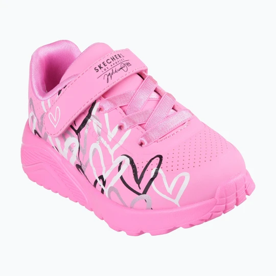 Zdjęcie produktu Buty dziecięce SKECHERS Uno Lite Love Levitate 314078N hot pink / multi
