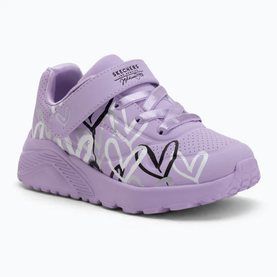 Zdjęcie produktu Buty dziecięce SKECHERS Uno Lite Love Levitate lavender / multi Fioletowy