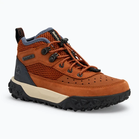 Zdjęcie produktu Buty dziecięce Timberland Greenstride Motion 6 Low Lace dark orange nubuck
