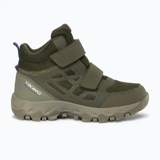 Zdjęcie produktu Buty dziecięce Viking Track Mid 2V Waterproot olive Zielony