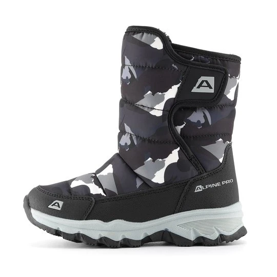 Zdjęcie produktu Buty dziecięce zimowe ocieplane Iremo czarne Alpine Pro