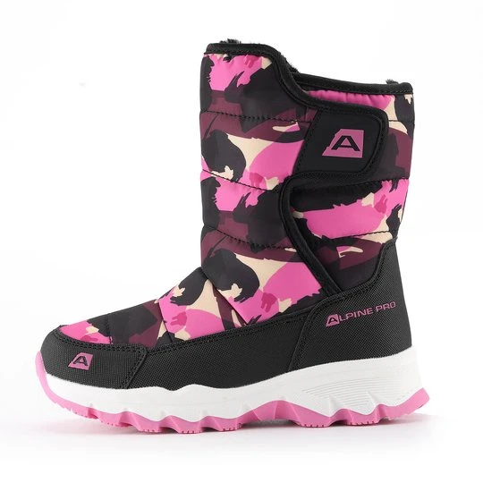 Zdjęcie produktu Buty dziecięce zimowe ocieplane Iremo różowe Alpine Pro