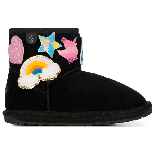 Zdjęcie produktu Buty Emu Australia Wallaby Mini Play K12748BLAK - czarne