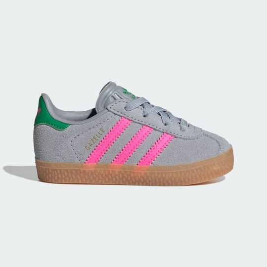 Zdjęcie produktu Buty Gazelle Comfort Closure Elastic Laces Shoes Kids Adidas szary
