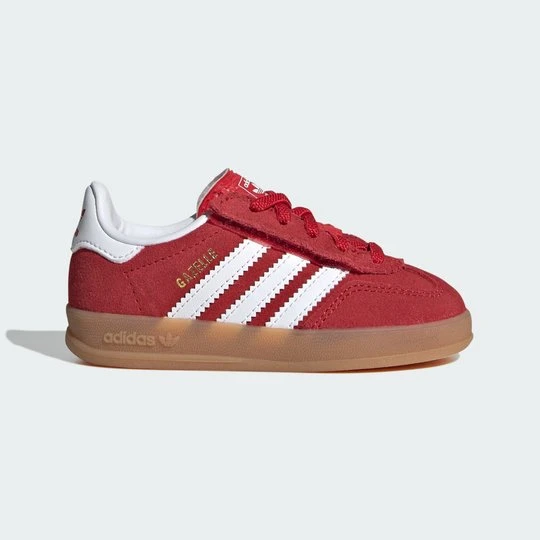 Zdjęcie produktu BUTY GAZELLE INDOOR COMFORT CLOSURE ELASTIC LACE Adidas czerwony