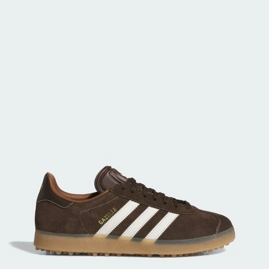 Zdjęcie produktu Buty Gazelle Spikeless Golf Adidas brązowy