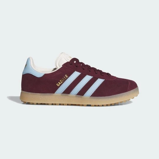 Zdjęcie produktu Buty Gazelle Spikeless Golf Adidas bordowy