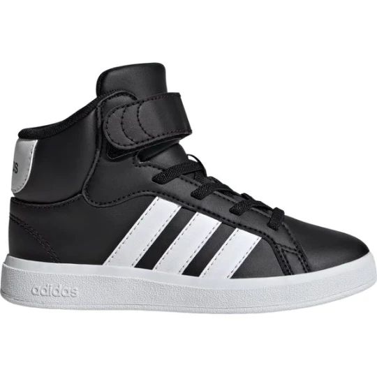 Zdjęcie produktu Buty Grand Court Mid Jr Adidas Czarny