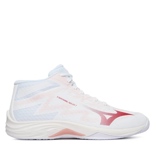 Zdjęcie produktu Buty halowe Mizuno Lightning Select Mid V1GC2675 Biały