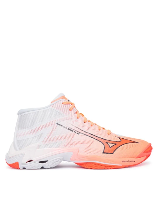 Zdjęcie produktu Buty halowe Mizuno Wave Lightning Elite Mid V1GA2605 Koralowy