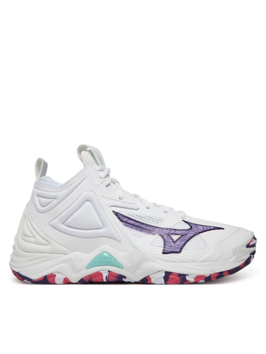 Zdjęcie produktu Buty halowe Mizuno Wave Momentum 3 Mid V1GC2317 Biały