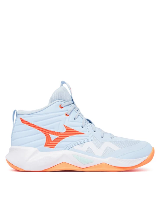 Zdjęcie produktu Buty halowe Mizuno Wave Momentum Pro Mid V1GC2545 Niebieski jasny