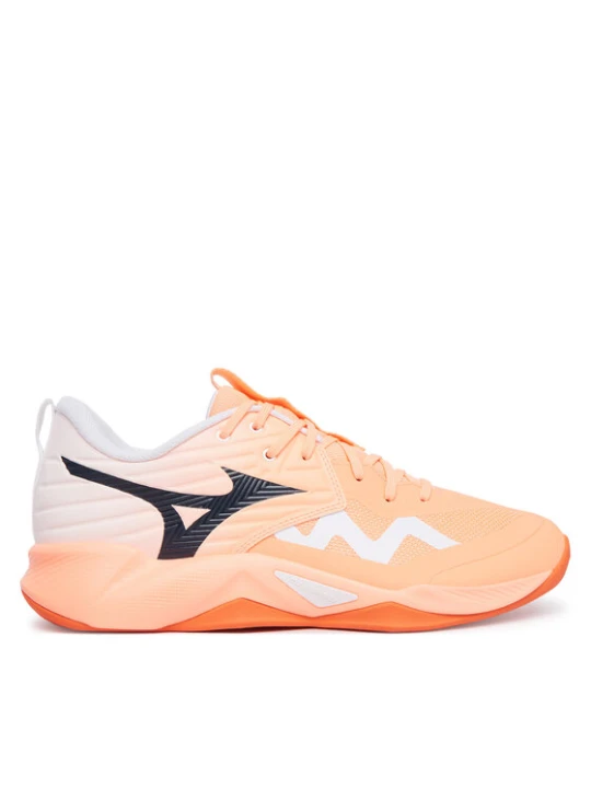 Zdjęcie produktu Buty halowe Mizuno Wave Momentum Pro V1GA2540 Koralowy