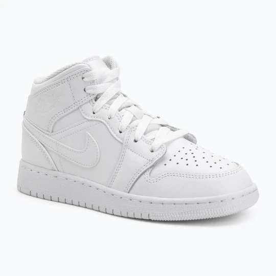 Zdjęcie produktu Buty Nike Jordan 1 Mid white / white / white