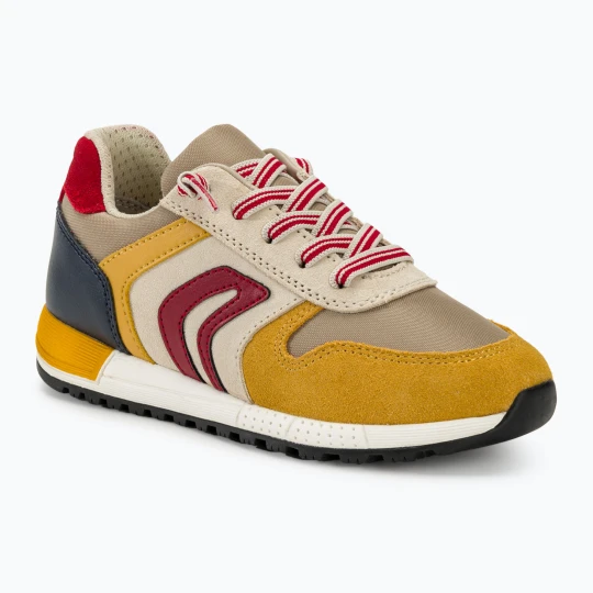 Zdjęcie produktu Buty juniorskie Geox Alben beige/yellow