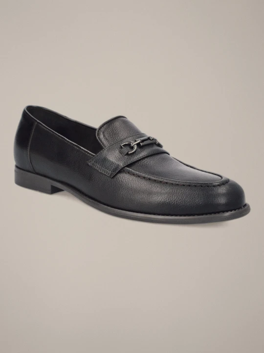 Zdjęcie produktu Buty Loafersy Roxbury Ciemnobrązowe Lancerto Brązowy
