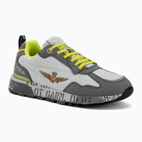 Zdjęcie produktu Buty męskie Aeronautica Militare SC0276UCT04327 nero / grigio Szary
