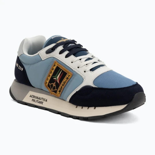 Zdjęcie produktu Buty męskie Aeronautica Militare SC0292UCT03331 avio / blu navy Niebieski