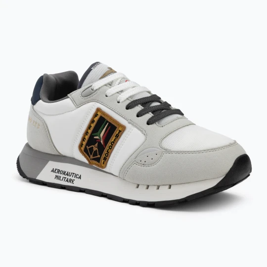 Zdjęcie produktu Buty męskie Aeronautica Militare SC0292UCT03331 off white Szary