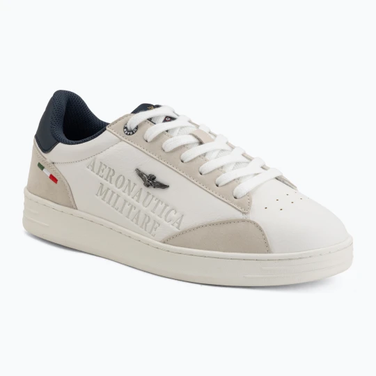 Zdjęcie produktu Buty męskie Aeronautica Militare SC0306UCT04325 off white