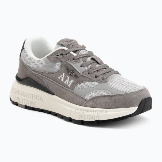 Zdjęcie produktu Buty męskie Aeronautica Militare SC0318UCT04248 grigio Szary