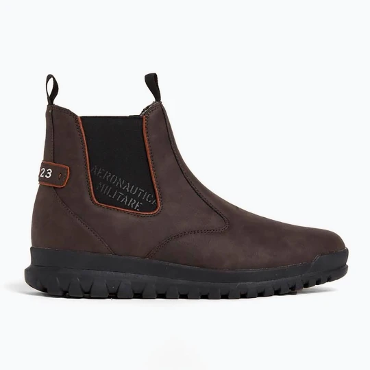 Zdjęcie produktu Buty męskie Buty Aeronautica Militare 252SC0316UCT04247 testa di moro Brązowy
