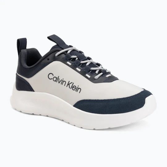 Zdjęcie produktu Buty męskie Calvin Klein HM0HM02342 Light Eva Runn Essential Laceup Nylon Suede calvin navy / light grey Beżowy